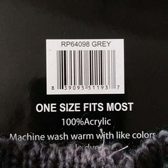 Grey leg warmers - Picture 3 of 3